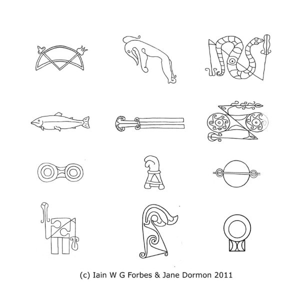 Examples of Pictish Symbols
