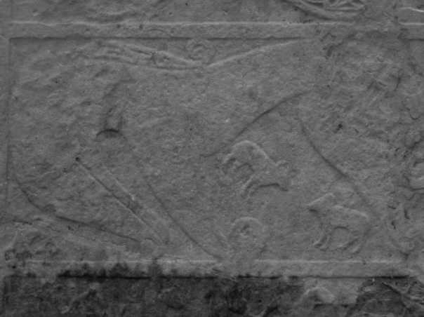 The so-called 'Pictish beast' symbol on the Shandwick stone